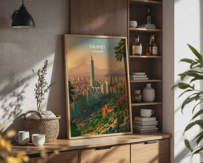 Taipei Poster - WanderWall