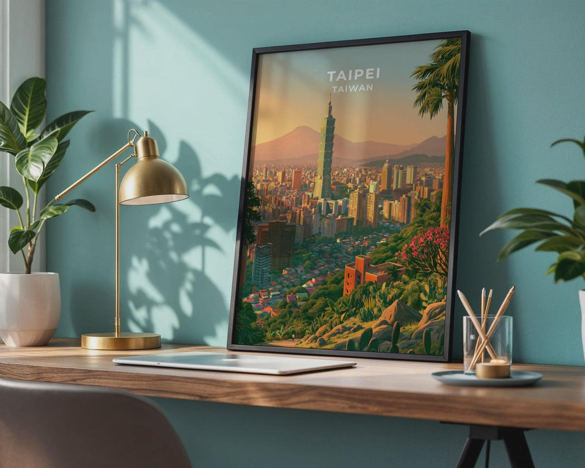 Taipei Poster - WanderWall