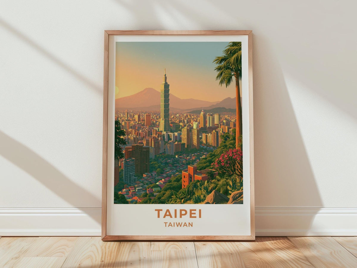 Taipei Poster - WanderWall