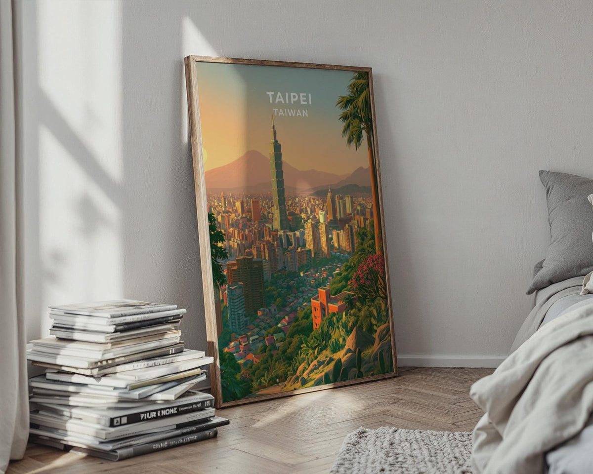 Taipei Poster - WanderWall