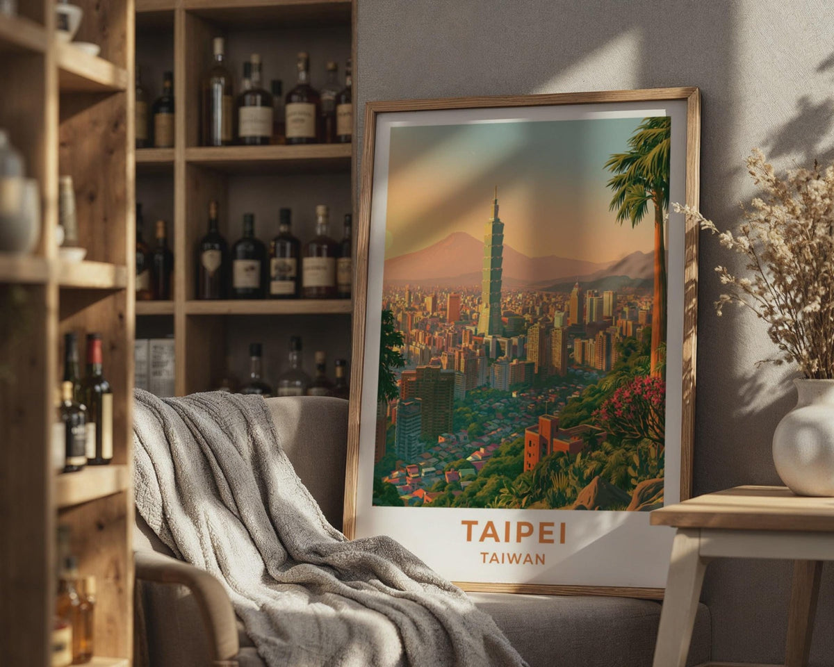 Taipei Poster - WanderWall