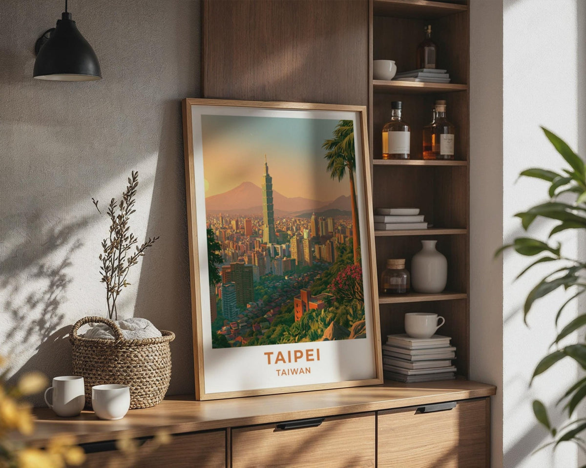 Taipei Poster - WanderWall