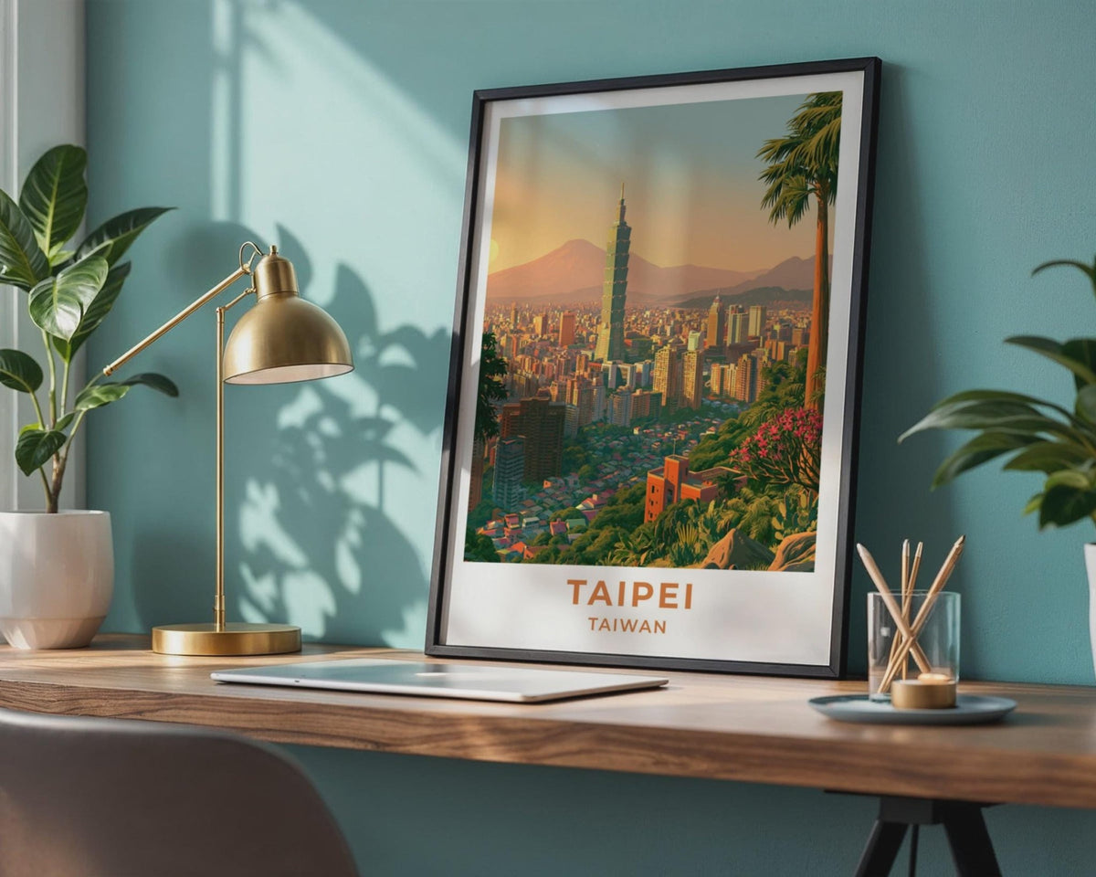 Taipei Poster - WanderWall