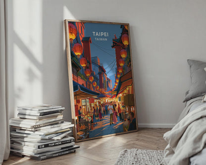 Taipei Poster - WanderWall