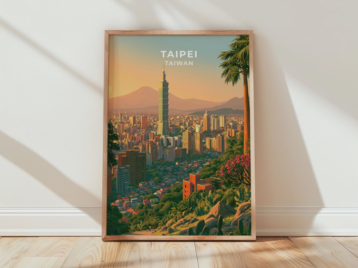 Taipei Poster - WanderWall