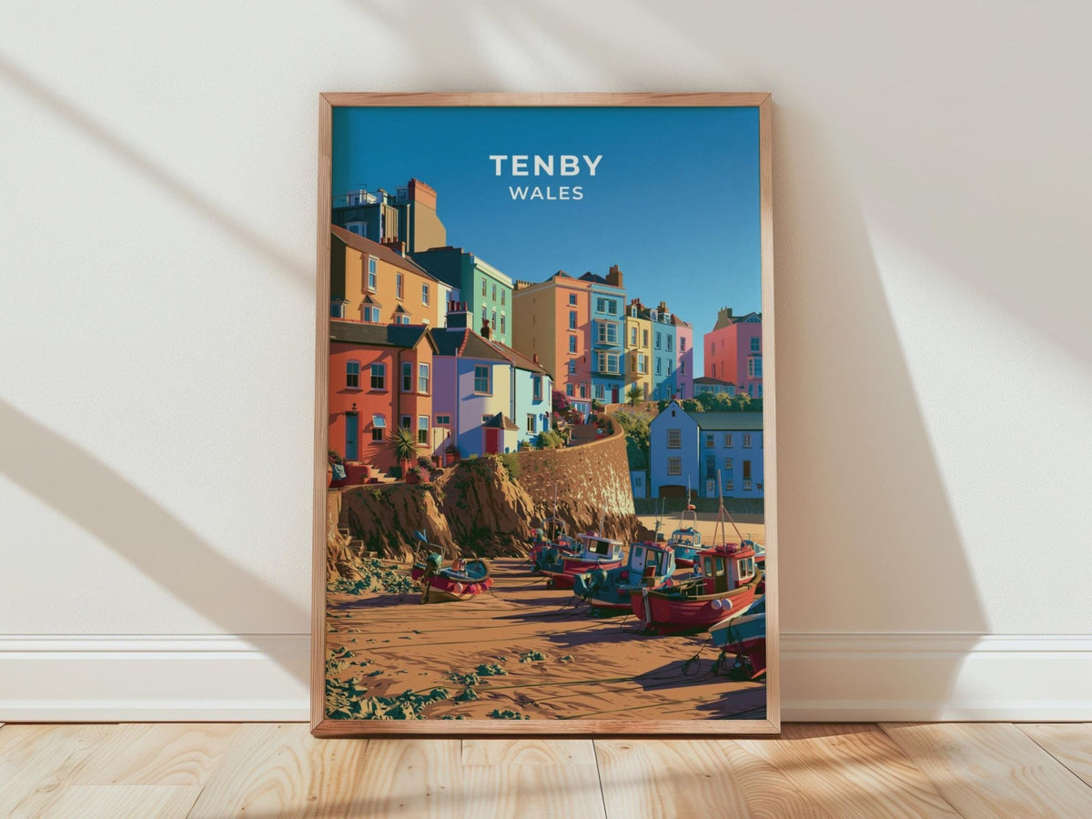 Tenby Poster - WanderWall