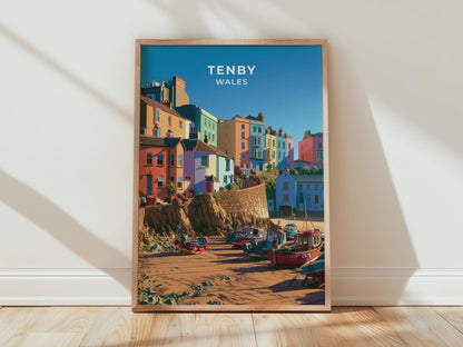 Tenby Poster - WanderWall