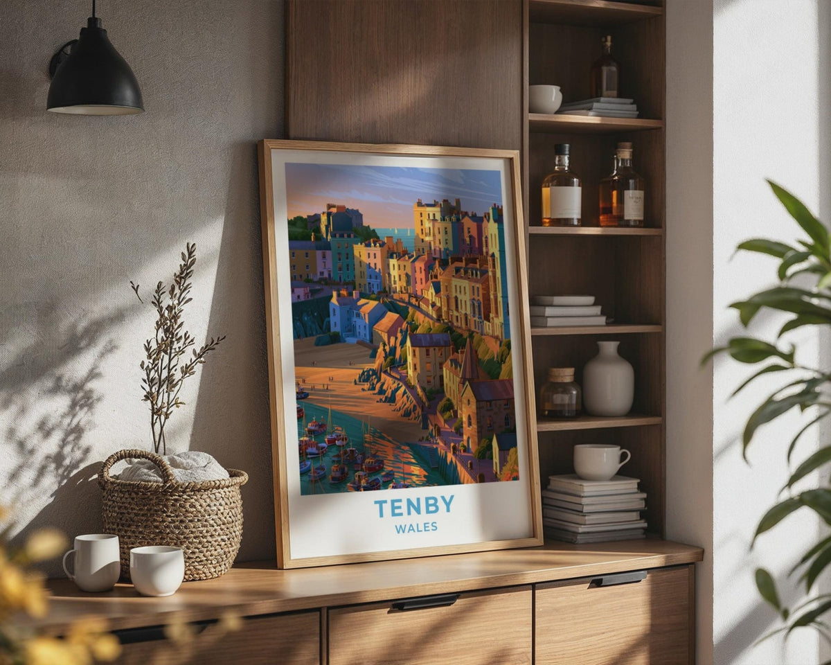 Tenby Poster - WanderWall