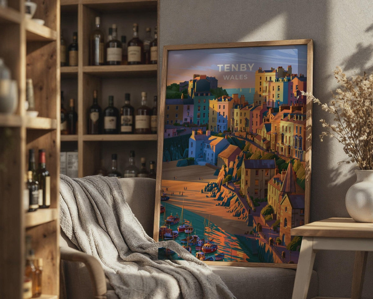 Tenby Poster - WanderWall