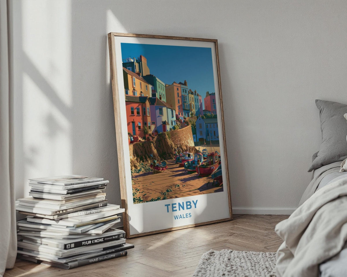 Tenby Poster - WanderWall