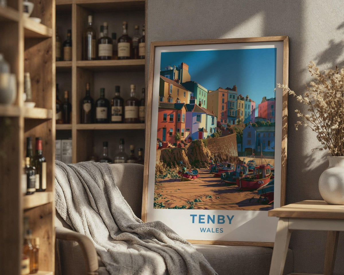 Tenby Poster - WanderWall