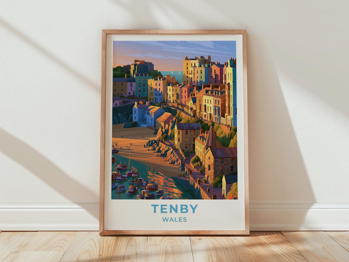 Tenby Poster - WanderWall