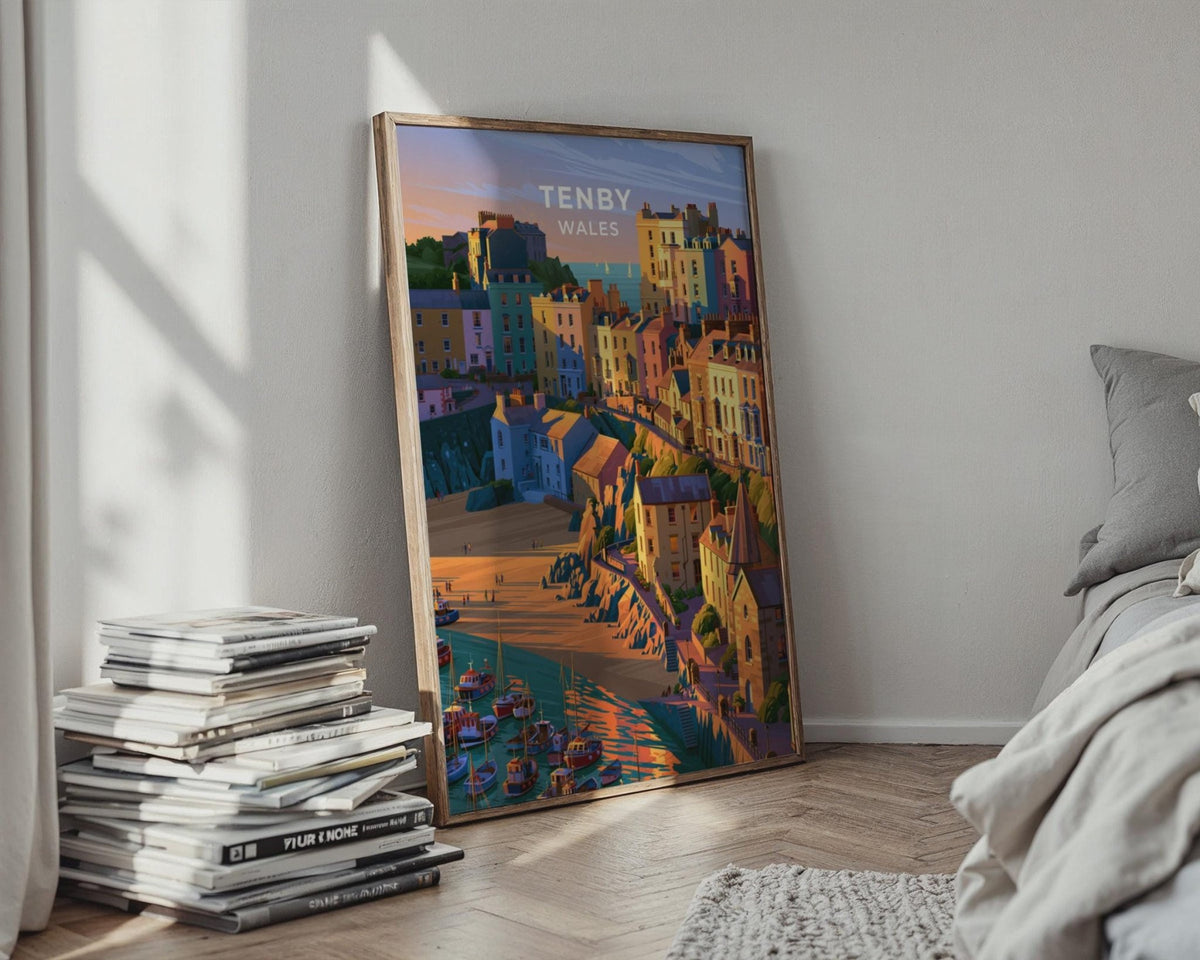 Tenby Poster - WanderWall