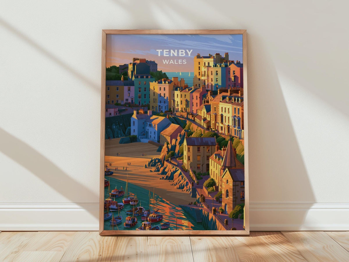 Tenby Poster - WanderWall
