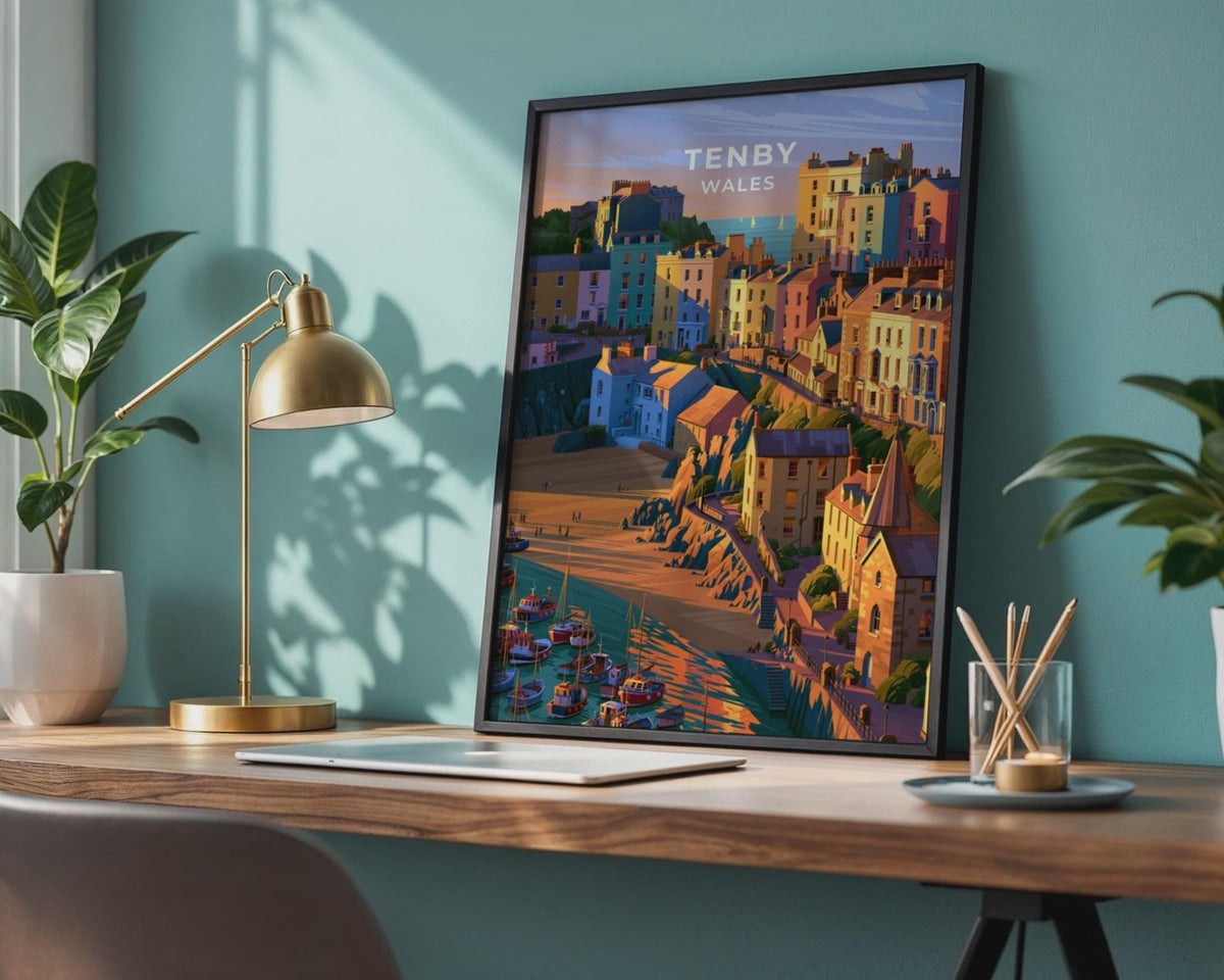 Tenby Poster - WanderWall