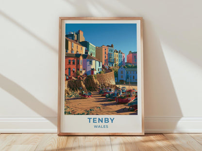 Tenby Poster - WanderWall