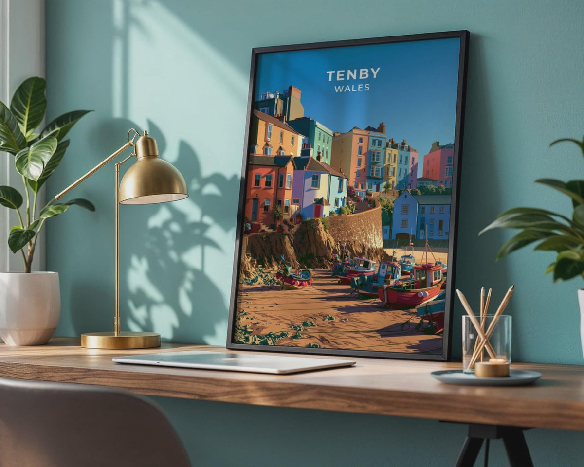 Tenby Poster - WanderWall
