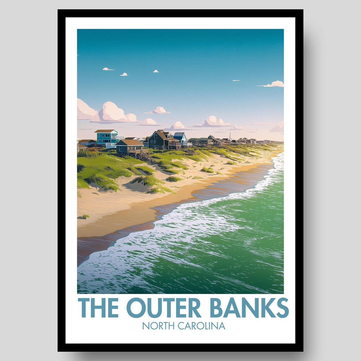 The Outer Banks Poster - WanderWall