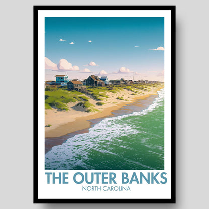 The Outer Banks Poster - WanderWall
