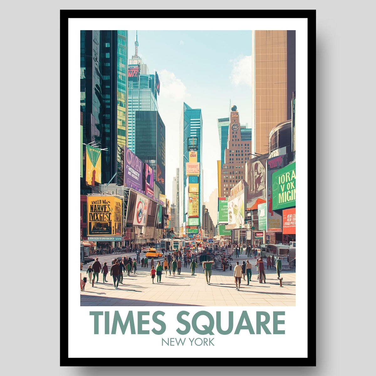 Times Square Poster - WanderWall