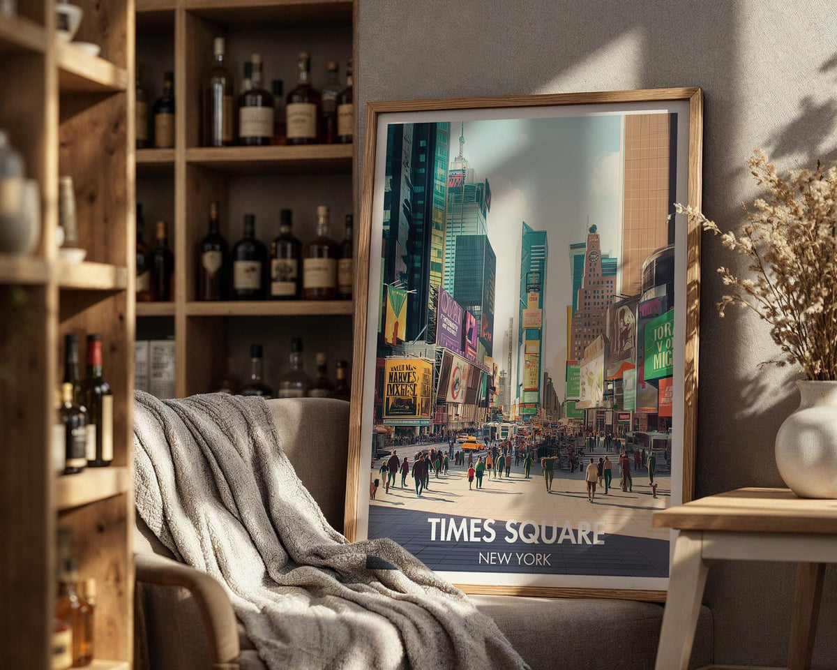 Times Square Poster - WanderWall