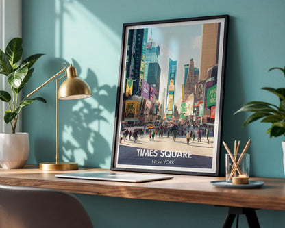 Times Square Poster - WanderWall