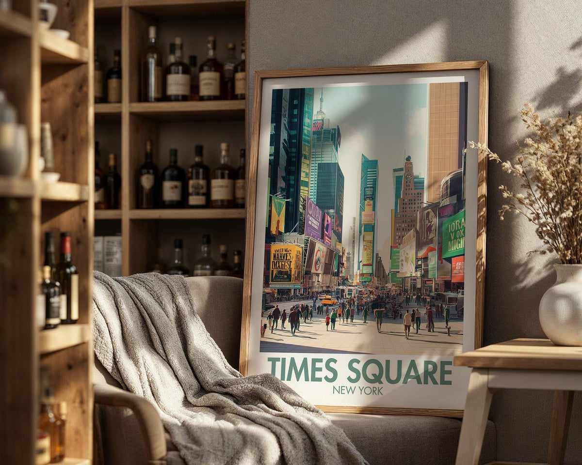 Times Square Poster - WanderWall