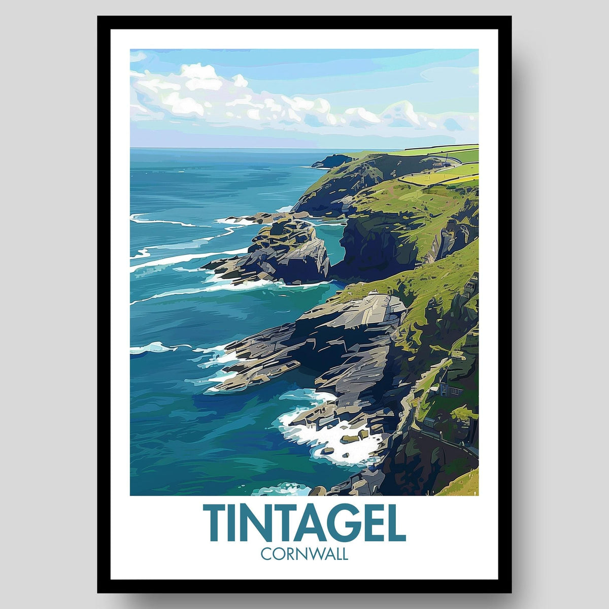 Tintagel Poster - WanderWall