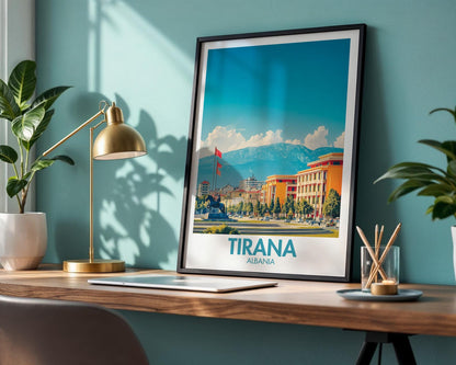 Tirana Poster - WanderWall
