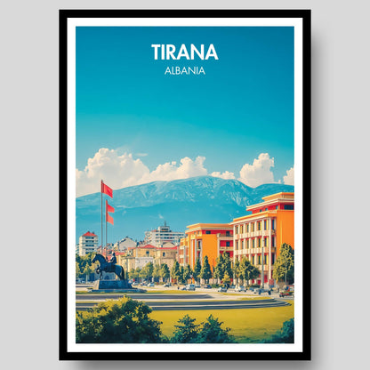 Tirana Poster - WanderWall