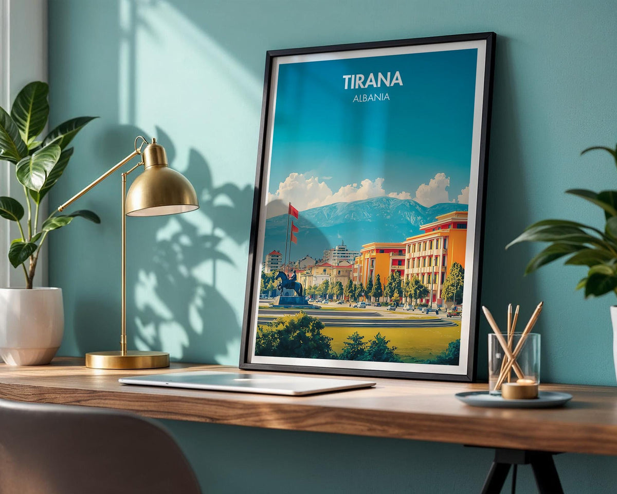 Tirana Poster - WanderWall