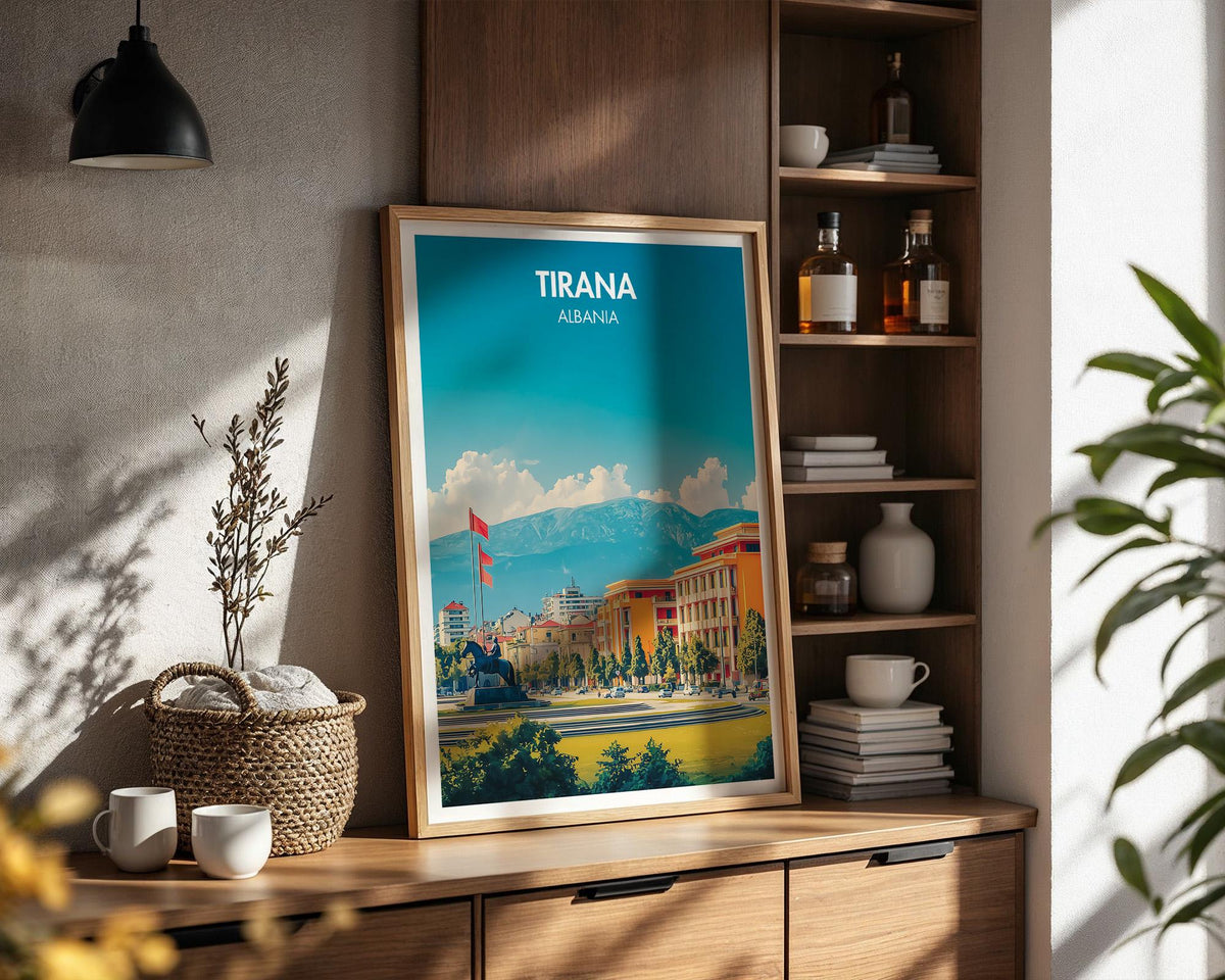 Tirana Poster - WanderWall