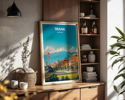 Tirana Poster - WanderWall