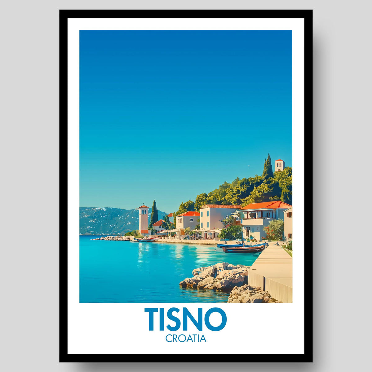 Tisno Poster - WanderWall