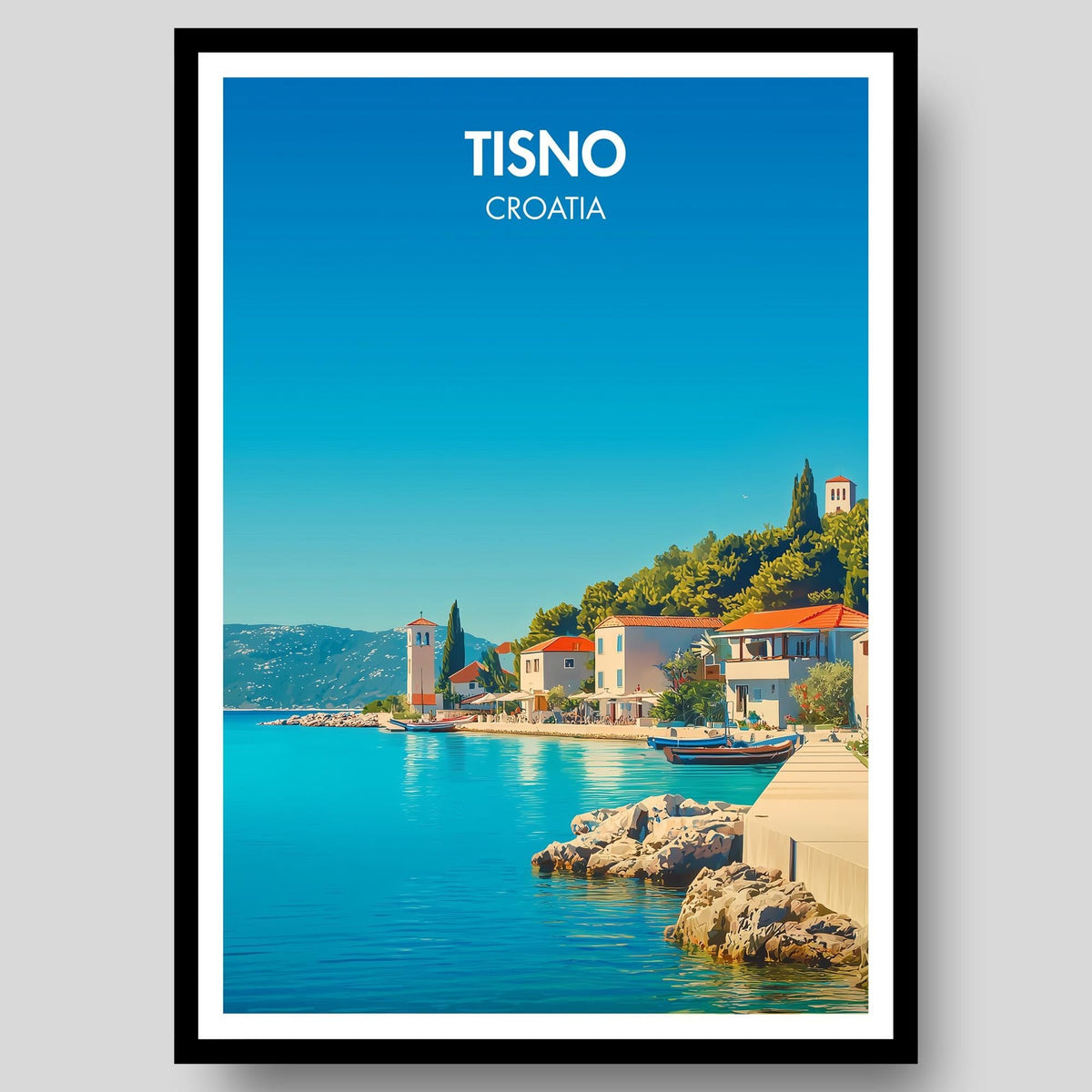 Tisno Poster - WanderWall