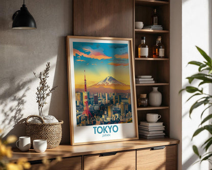 Tokyo Poster - WanderWall
