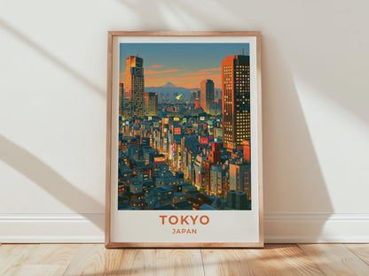 Tokyo Poster - WanderWall
