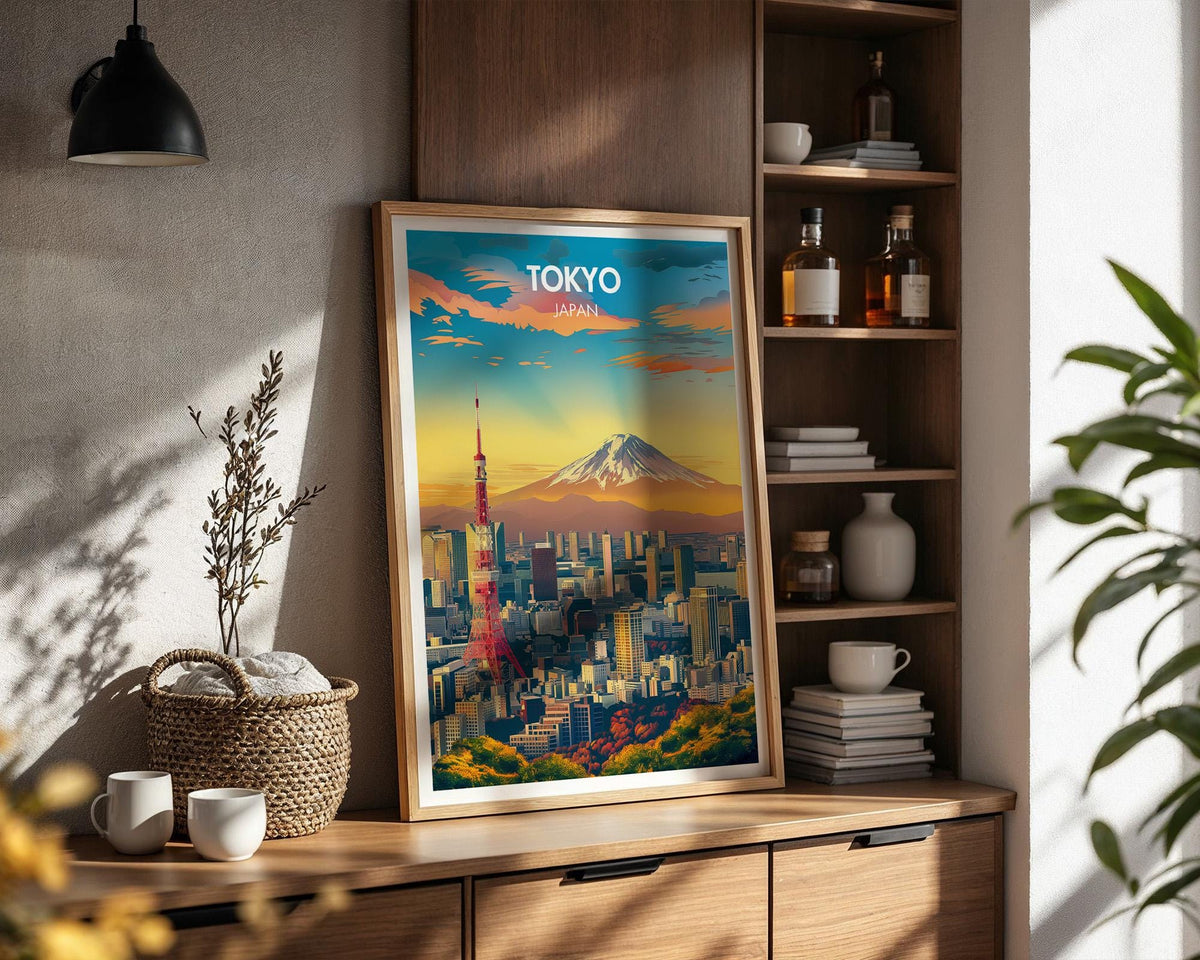 Tokyo Poster - WanderWall