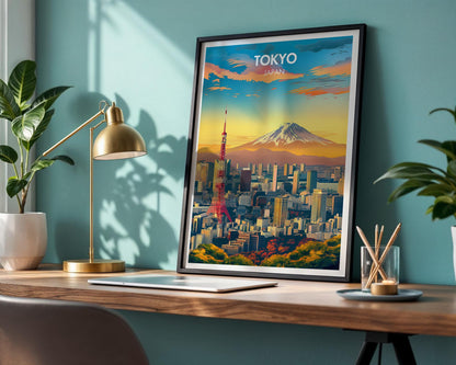 Tokyo Poster - WanderWall