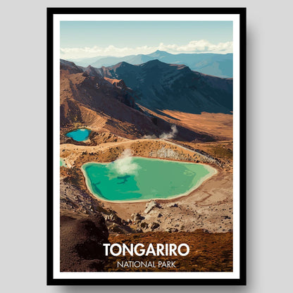 Tongariro National Park Poster - WanderWall