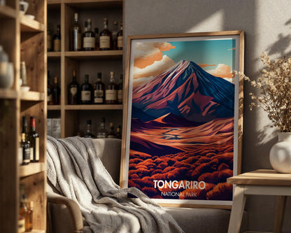 Tongariro National Park Poster - WanderWall
