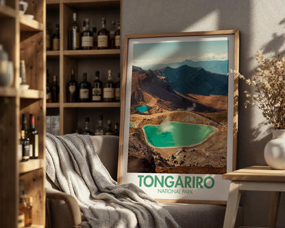 Tongariro National Park Poster - WanderWall