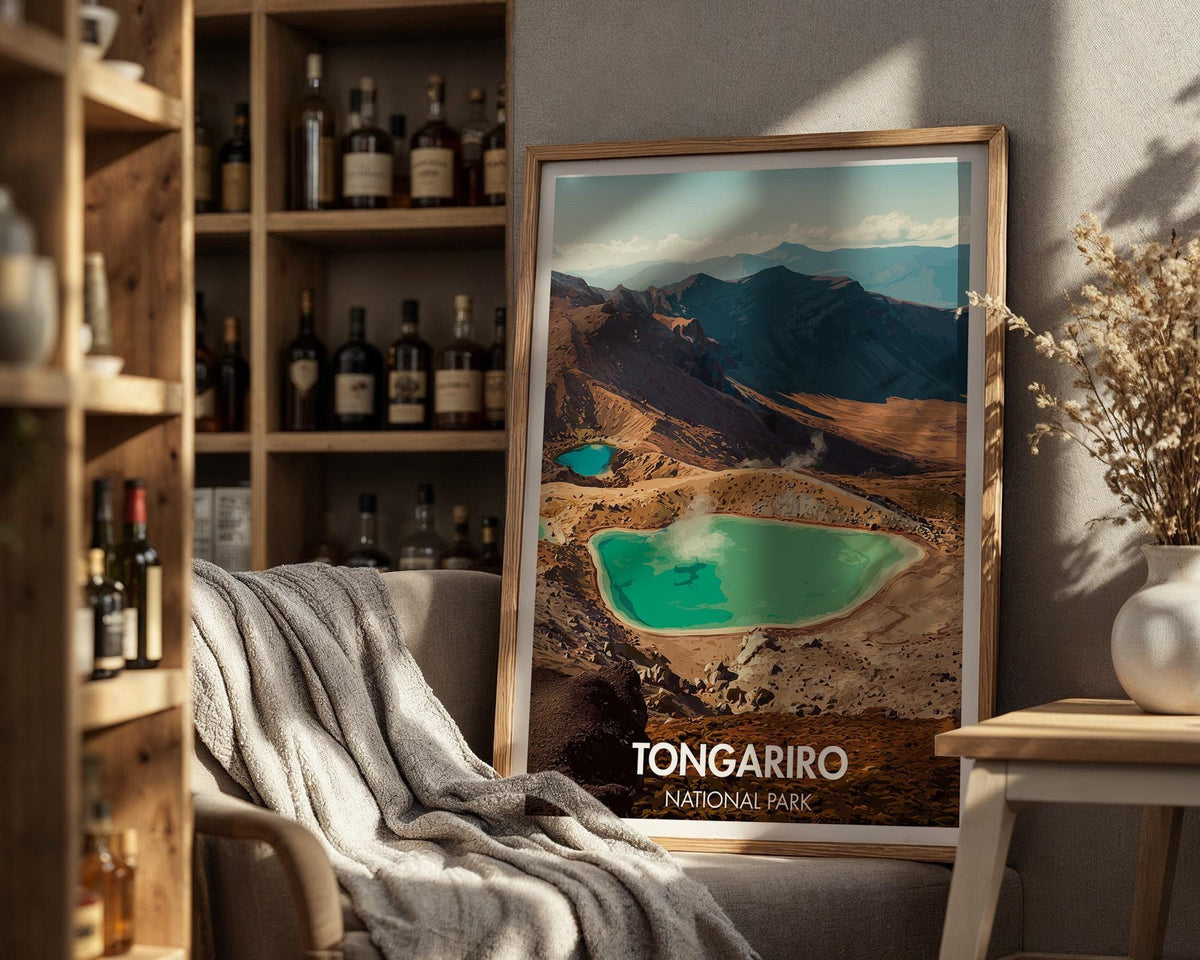 Tongariro National Park Poster - WanderWall