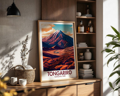 Tongariro National Park Poster - WanderWall