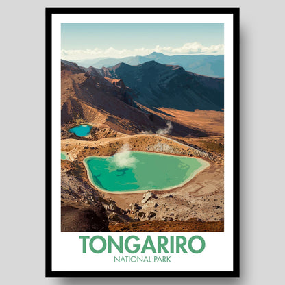 Tongariro National Park Poster - WanderWall