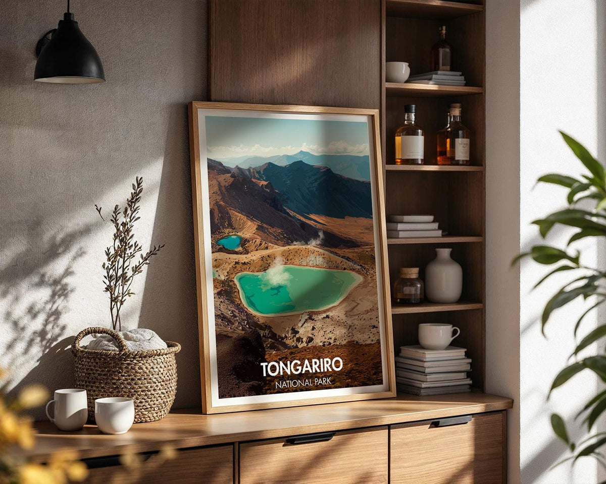 Tongariro National Park Poster - WanderWall