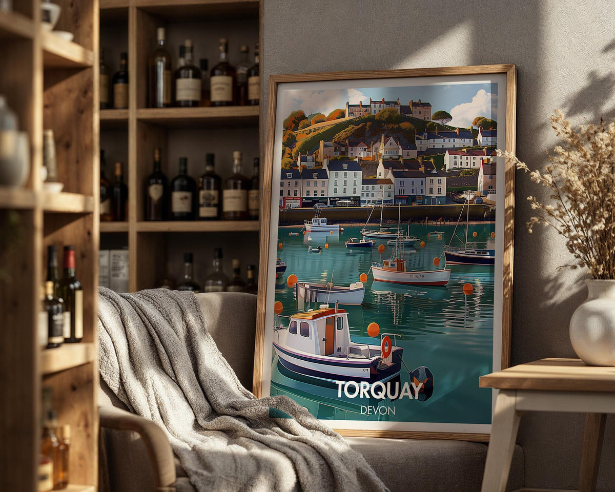 Torquay Poster - WanderWall