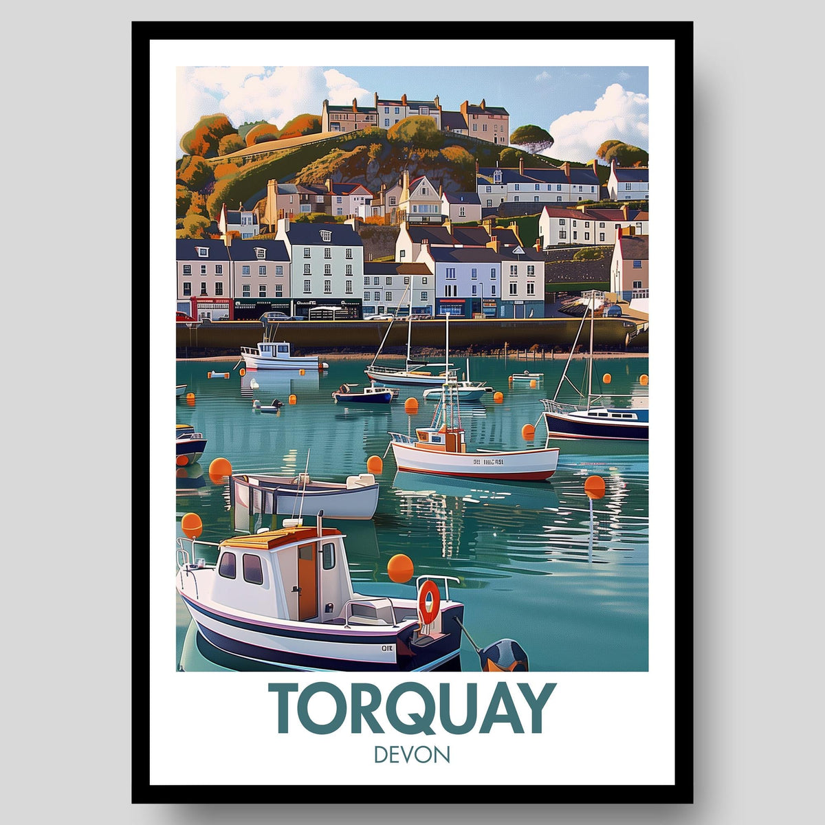 Torquay Poster - WanderWall