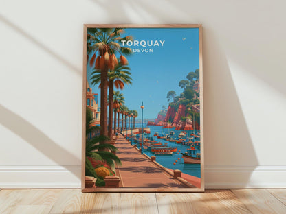 Torquay Poster - WanderWall