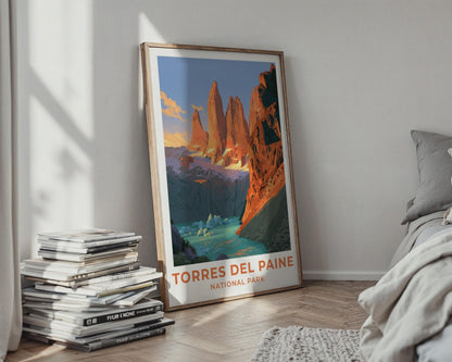 Torres del Paine Poster - WanderWall